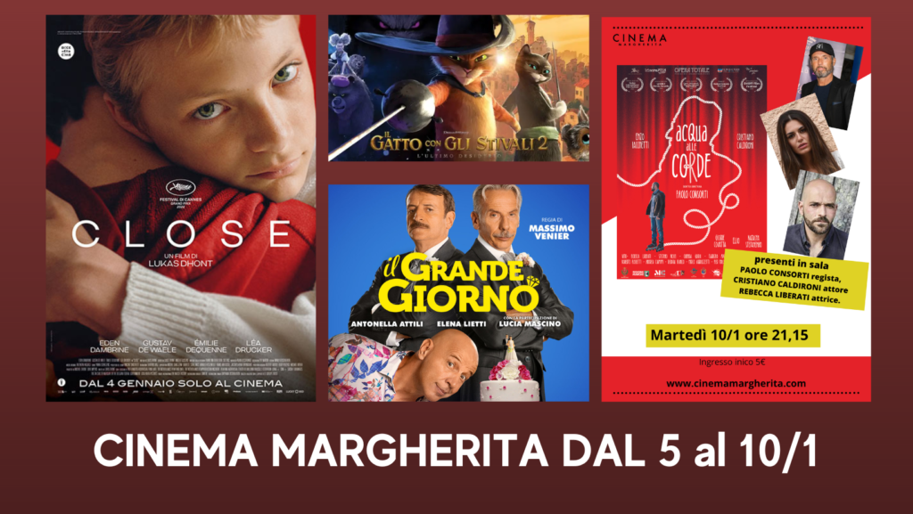 Cinema Margherita di Cupra Marittima, la programmazione dal 5 al 10 gennaio – Riviera Oggi