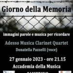Giorno della Memoria 2023 con Adesso Musica a Camerino - Marche Notizie