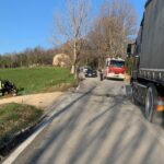 Scontro tra automobile e tir a Pollenza, intervenuta sul posto l’eliambulanza – Macerata Notizie