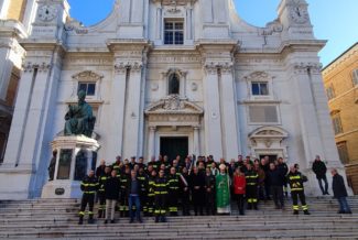 Loreto, santa messa dedicata ai vigili del fuoco – Cronache Ancona