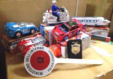Giocattoli irregolati, sequestrati 375 prodotti ad Ancona Giocattoli irregolati, sequestrati 375 prodotti ad Ancona