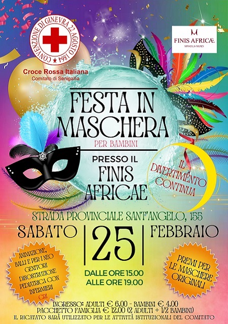 Torna la Festa in maschera di Croce Rossa Senigallia – Marche Notizie Torna la Festa in maschera di Croce Rossa Senigallia – Marche Notizie