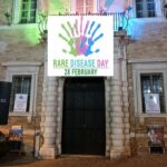 Palazzo Campana di Osimo si illumina nella Giornata delle Malattie Rare - Marche Notizie