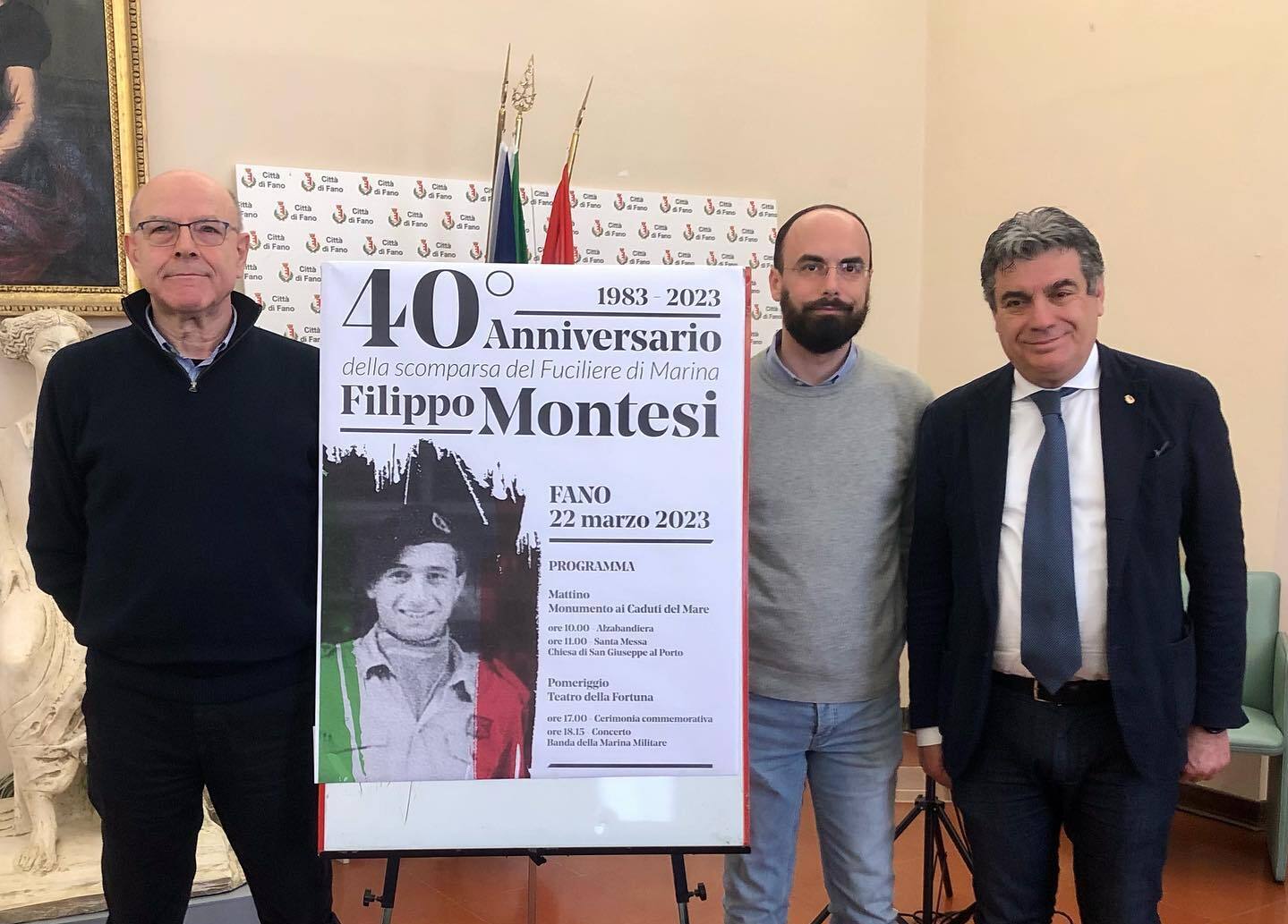 Fano ricorda il fuciliere di Marina Filippo Montesi a 40 anni dalla sua morte – CentroPagina