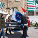 Proteste dei sindacati davanti all'Ospedale "Madonna del Soccorso" - "Diritti negati ai lavoratori della sanità nel Piceno" - Riviera Oggi