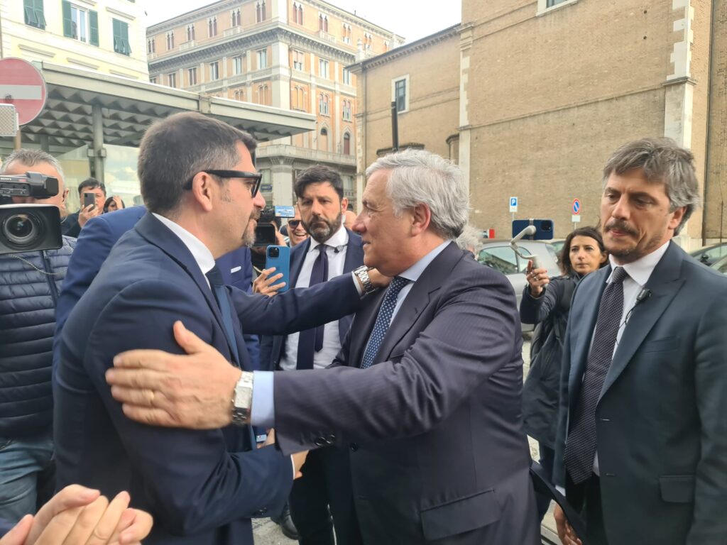 Amministrative, Tajani lancia la volata di Silvetti: «Possiamo vincere ad Ancona» – CentroPagina